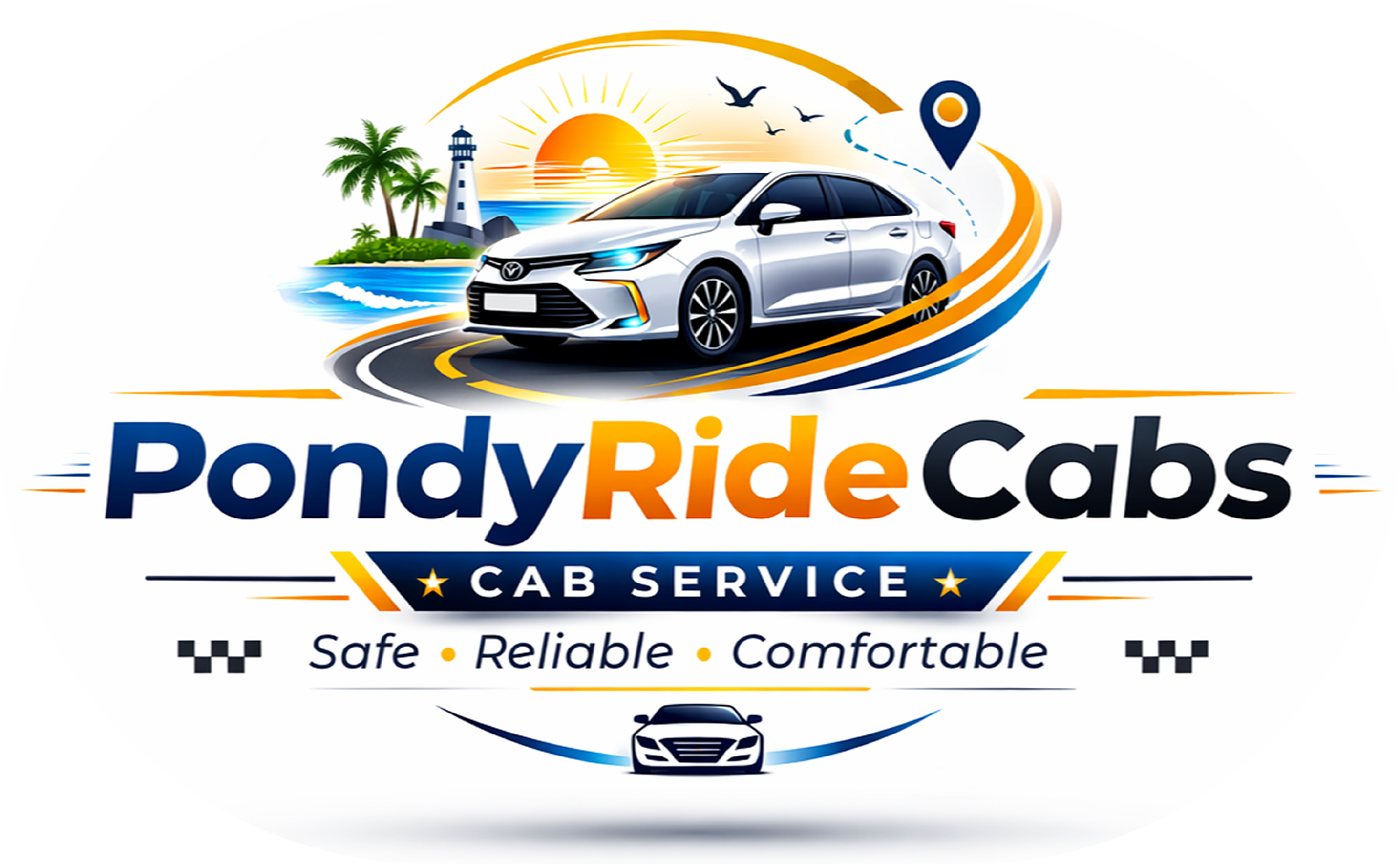 PondyRide Logo